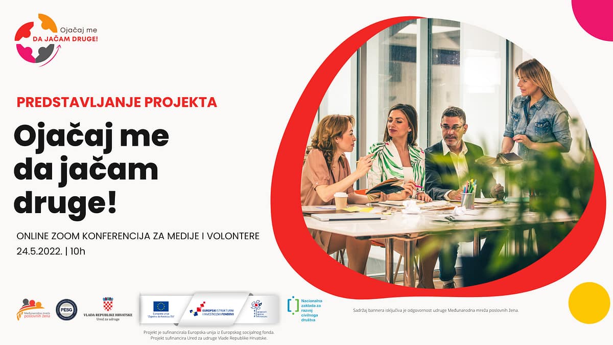 Predstavljanje projekta Ojačaj me da jačam druge