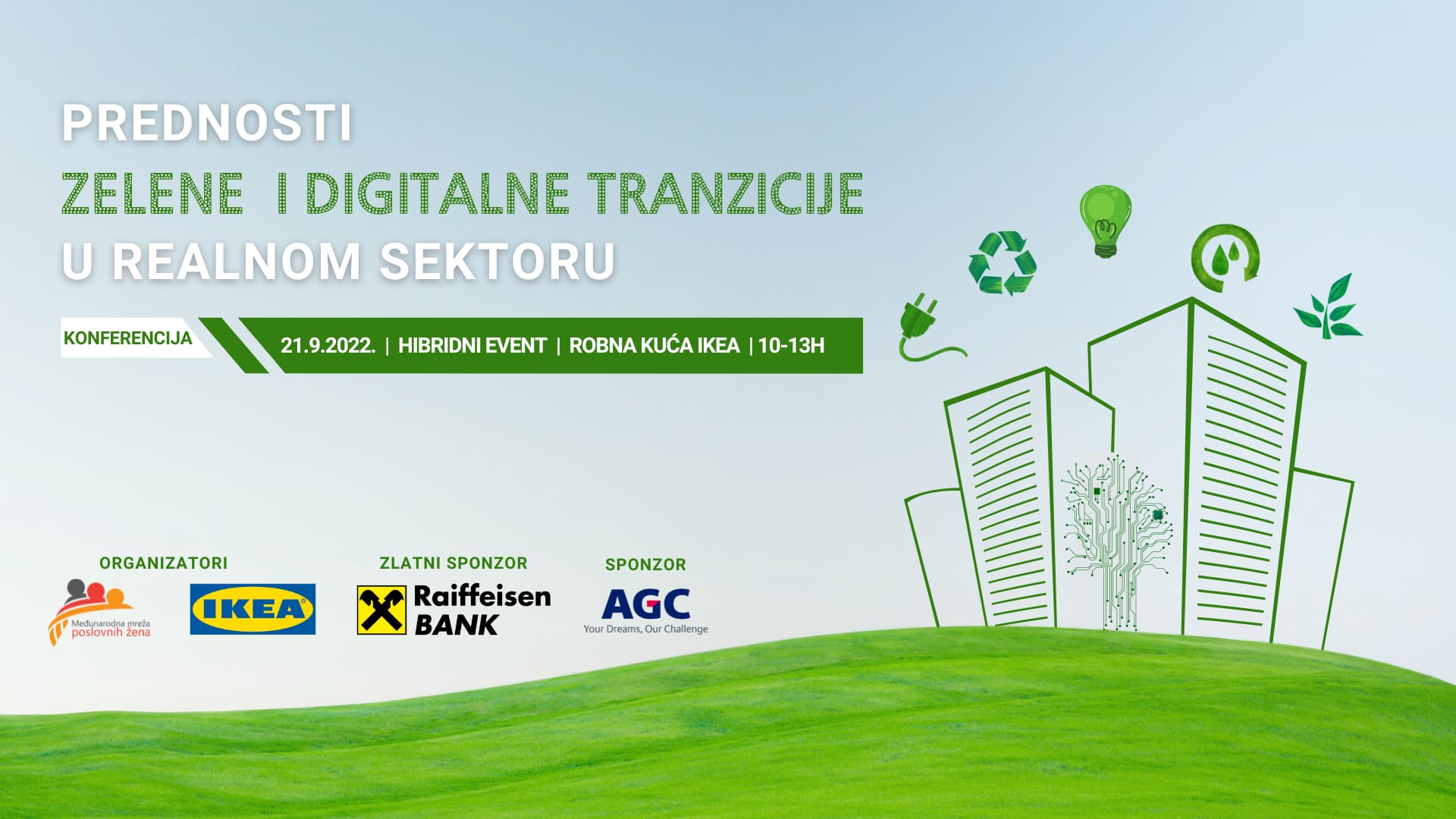 Konferencija Prednosti zelene i digitalne tranzicije u realnom sektoru Mreža žena