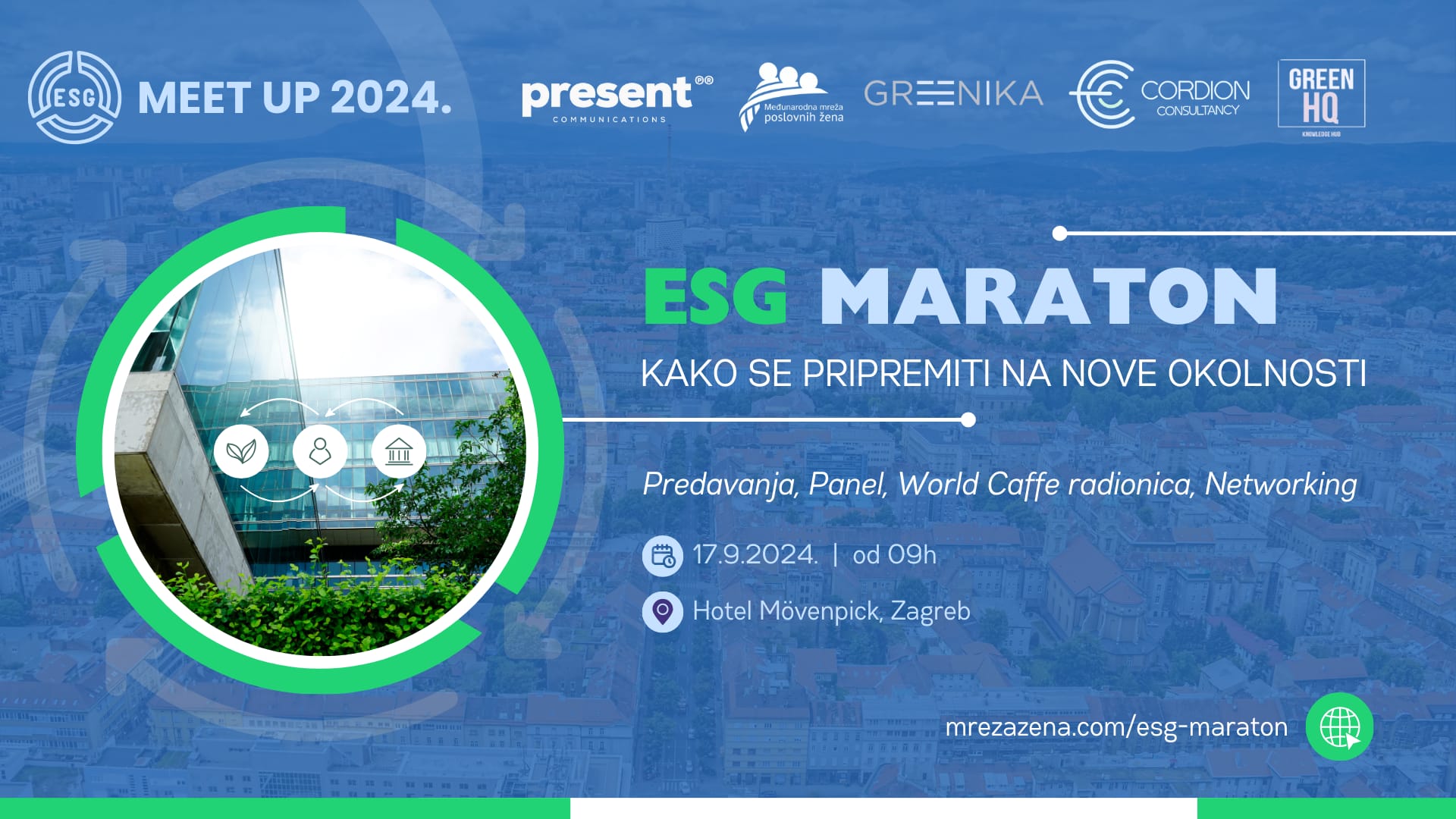 ESG MEET UP 2024. Promo banner