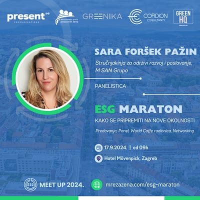 Sara Foršek Pažin ESG Maraton