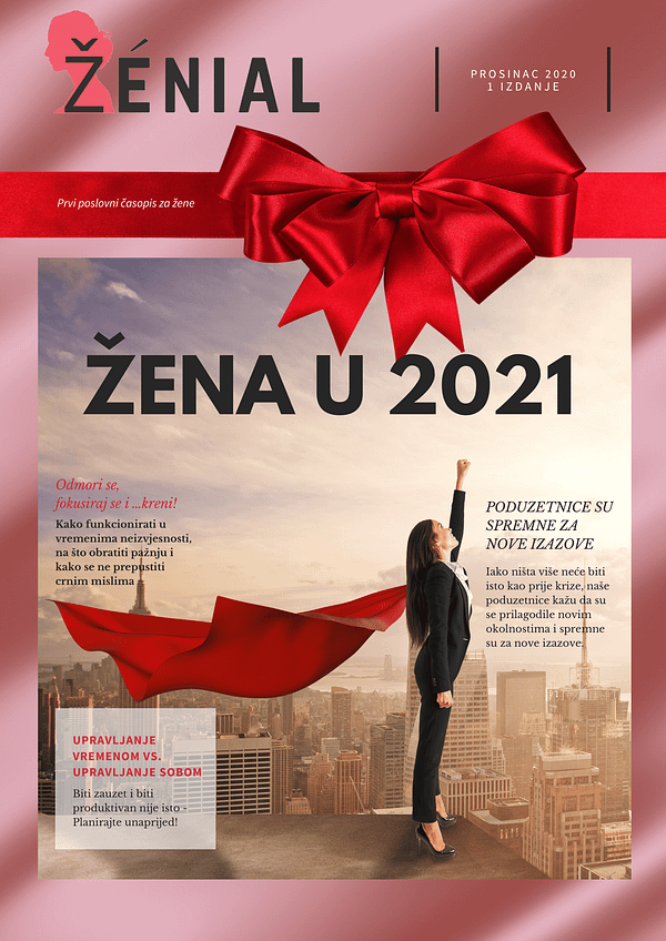 Ženial naslovnica prvi broj mrezazena.com