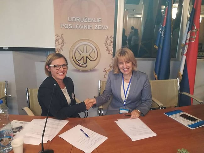 Međunarodna mreža poslovnih žena - Prvo druženje