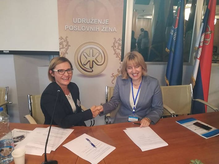 Međunarodna mreža poslovnih žena - Prvo druženje