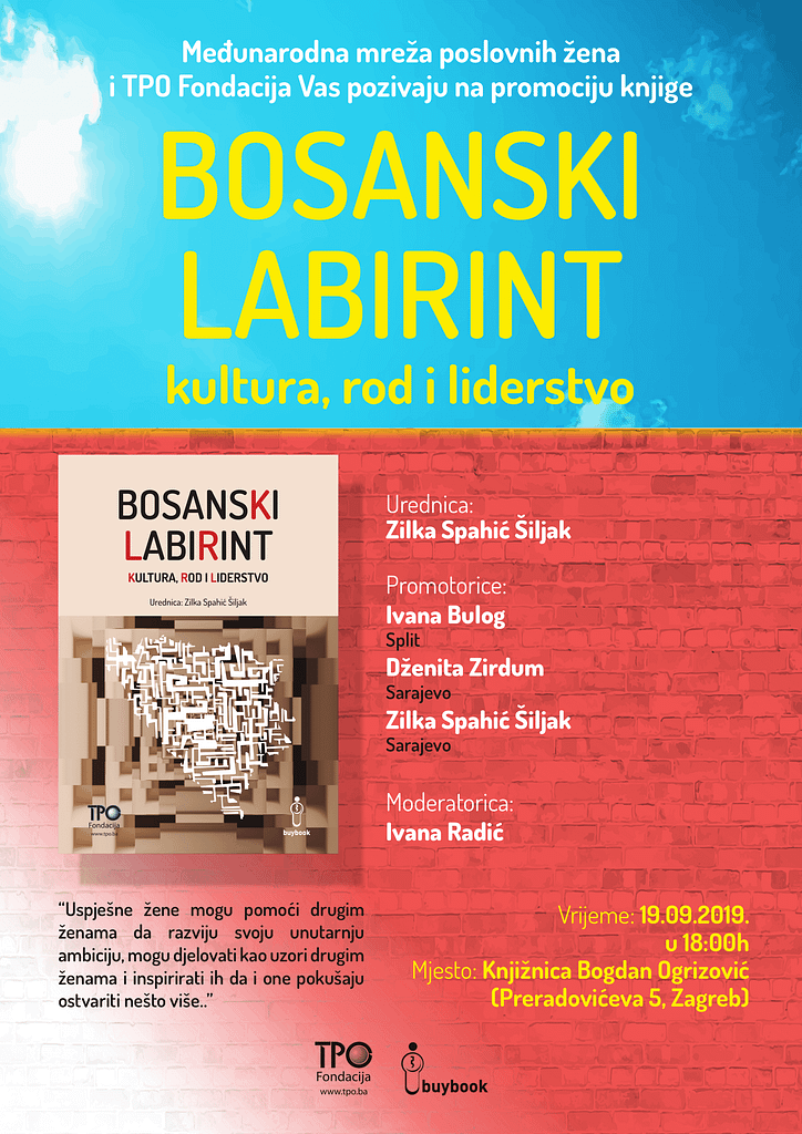 Bosanski labirint plakat A3 Zagreb