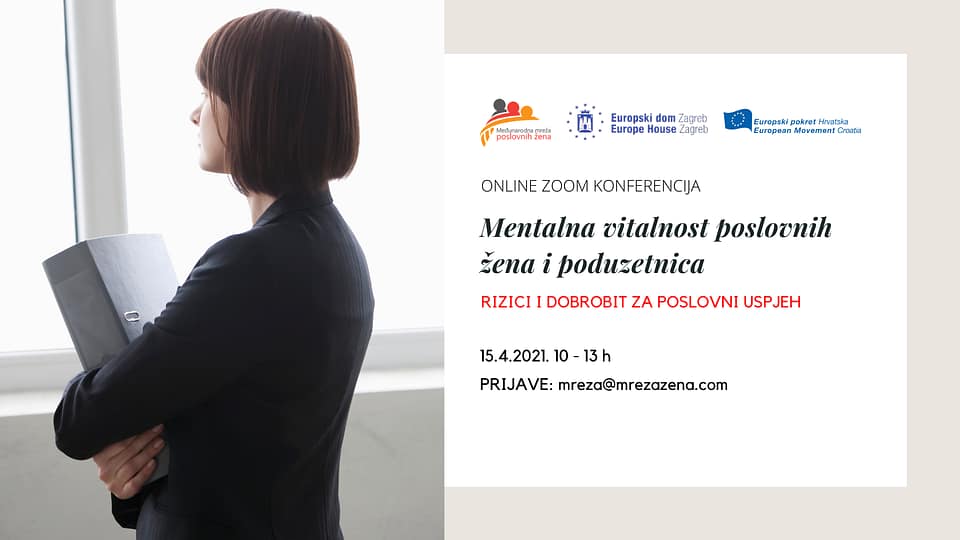 Konferencija - Mentalna vitalnost poslovnih zena i poduzetnica